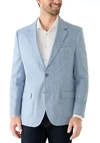 Men's Herringbone Suit Jacket