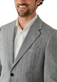 Men's Herringbone Blazer