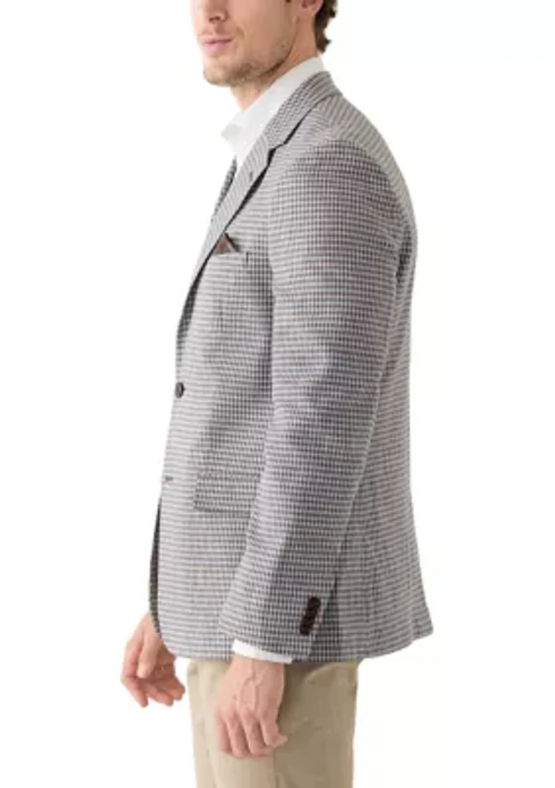 Brown Check Sport Coat