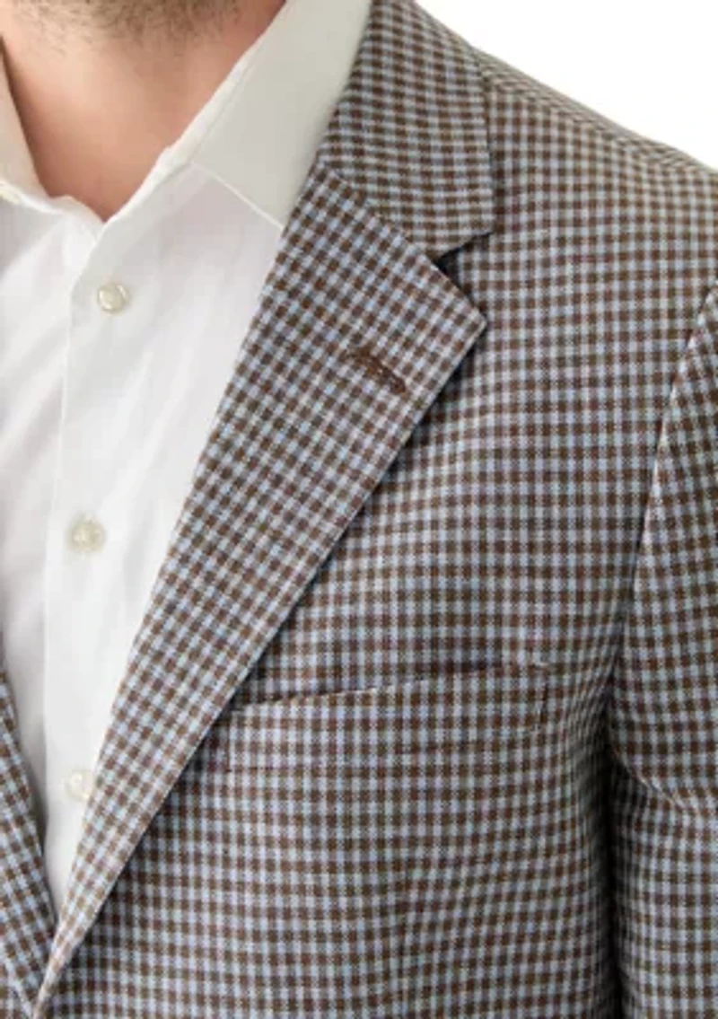 Brown Check Sport Coat