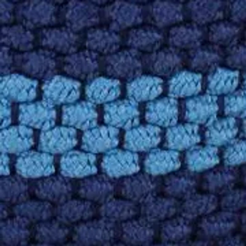 Arturo Black and Blue Striped Reversible 35MM Braided Casual Golf Belt