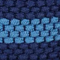Arturo Black and Blue Striped Reversible 35MM Braided Casual Golf Belt