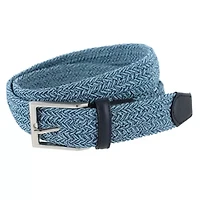 Big and Tall Madden Marble Weave 35mm Golf Stetch Belt