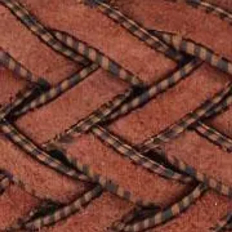 Big and Tall Apollo Italian Braided Suede Versatile Belt