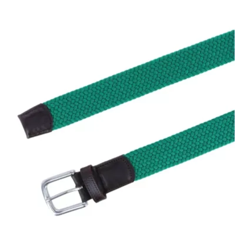 Riverside Big and Tall Solid Stretch Weave Belt