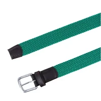 Riverside Big and Tall Solid Stretch Weave Belt