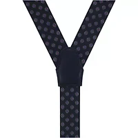 Luxe Diamond Elastic Button End Braces