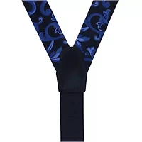 Christian the Romantic Brocade Silk Button End Braces