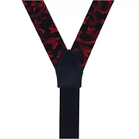 Christian the Romantic Brocade Silk Button End Braces
