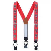 Hanno Tribal Elephant Button End Silk Braces