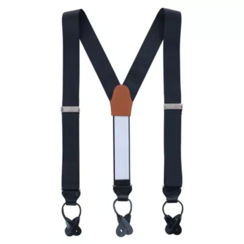 Phoenix 38mm Grosgrain Non Stretch Ribbon Button End Braces