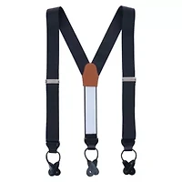 Phoenix 38mm Grosgrain Non Stretch Ribbon Button End Braces