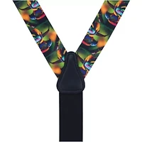 Jungle Parrot Silk Button End Braces