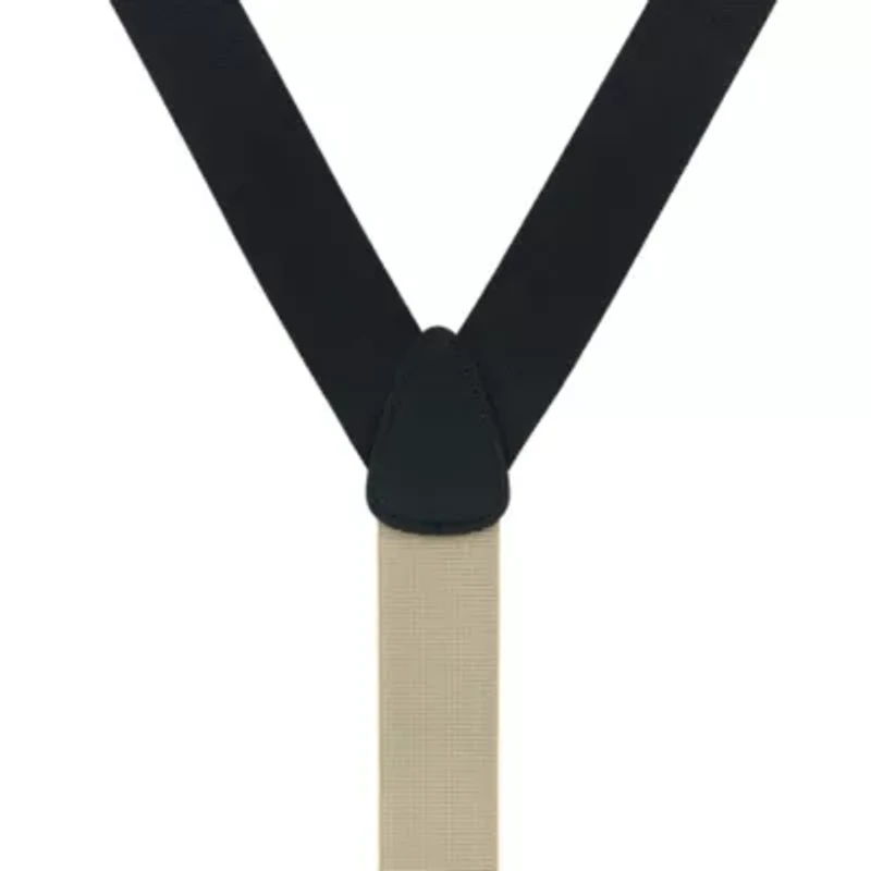 Big & Tall Hudson Solid Button End Braces