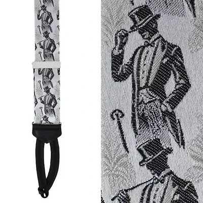 Big & Tall Ambrose Dapper Night Silk Formal End Braces