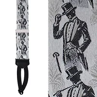 Big & Tall Ambrose Dapper Night Silk Formal End Braces
