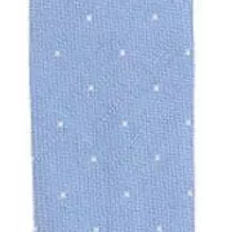 Big and Tall Churchill Chambray Polka Dot Linen Blend Formal End Braces
