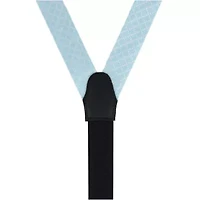 Big and Tall Voltaire Chalk Stripe Elastic Formal End Braces