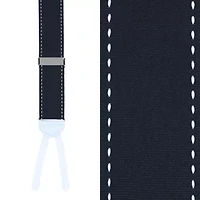 Big & Tall Freeman Edge Stitching Formal End Ribbon Braces