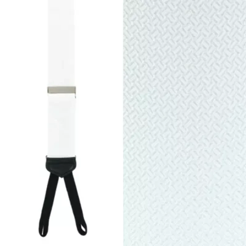 Big & Tall Monte Bello Interlocked Silk Formal Braces