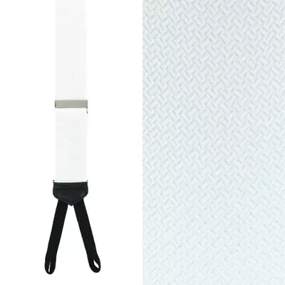 Big & Tall Monte Bello Interlocked Silk Formal Braces