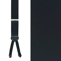 Big & Tall Sutton Solid Silk Formal End Braces