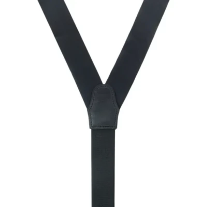 Big & Tall Sutton Solid Silk Formal End Braces