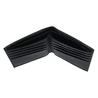 Esteban Croco Embossed Leather 8 Slot Bi-Fold Wallet