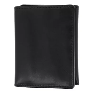 Tennyson Tri-Fold Genuine Leather Wallet with ID Window