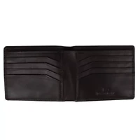 Lazzaro Lattice Weave Leather Bi-Fold Wallet