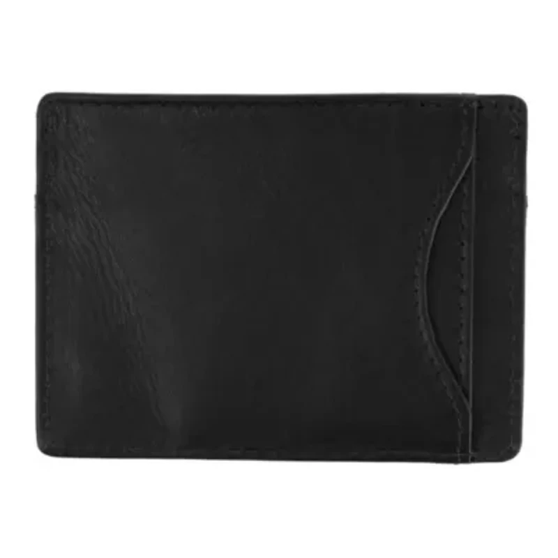 Orion Curved Side Slot Leather Card Case