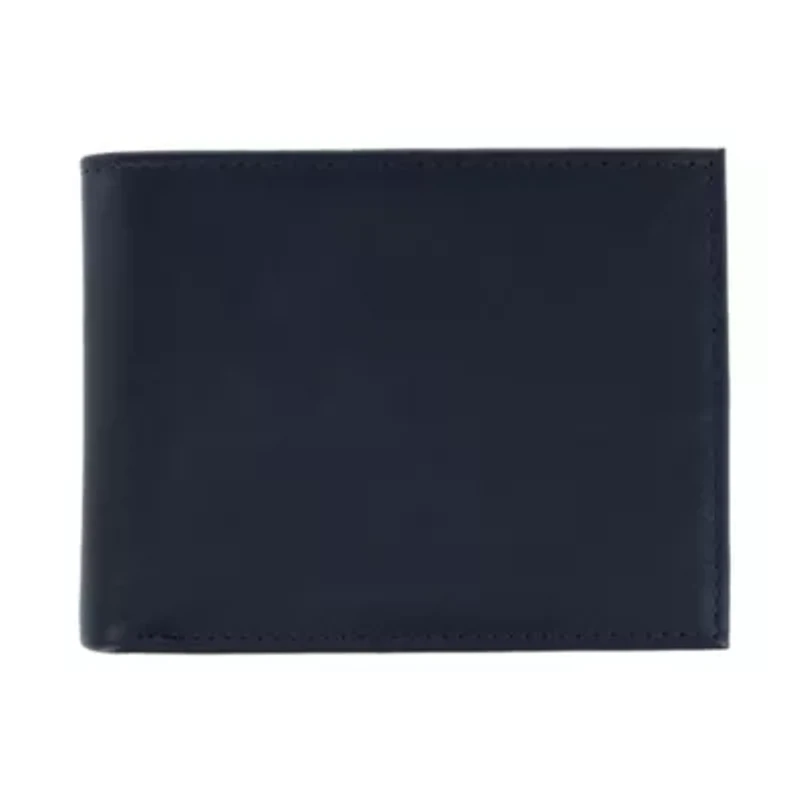 Sergio Genuine Leather RFID Bi-Fold Passcase Wallet