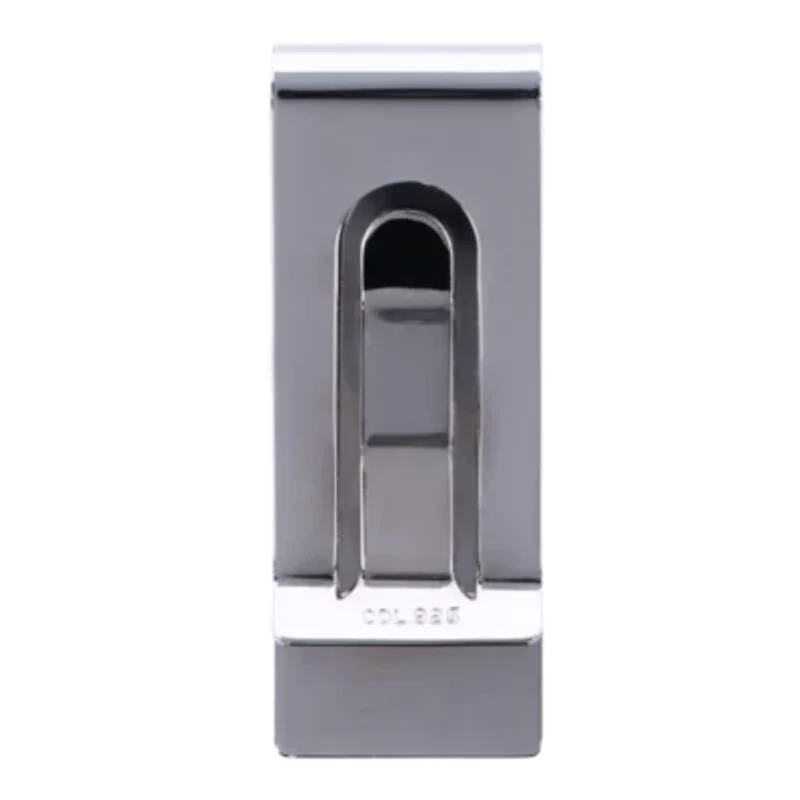 Edward 19MM Sterling Silver Plain Polished Money Clip