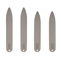 Sutton Stainless Steel Collar Stays (2 Pairs)