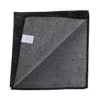 Mystere Metallic Star Light 12 x Silk Pocket Square