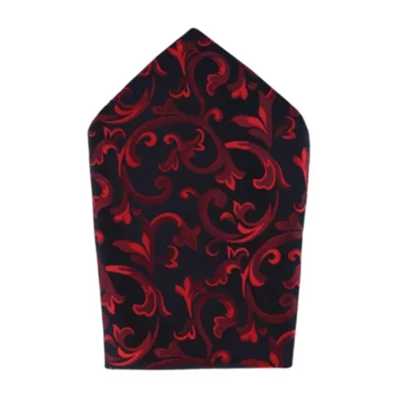 Christian the Romantic Brocade Silk Pocket Square