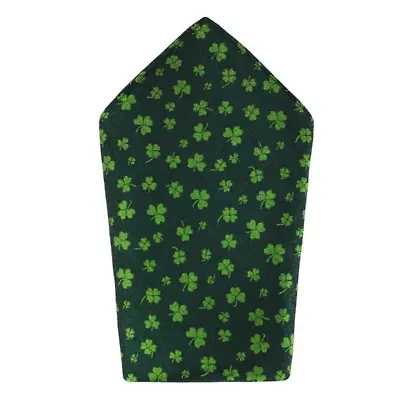 Shamrock Novelty Silk 12x12 Pocket Square