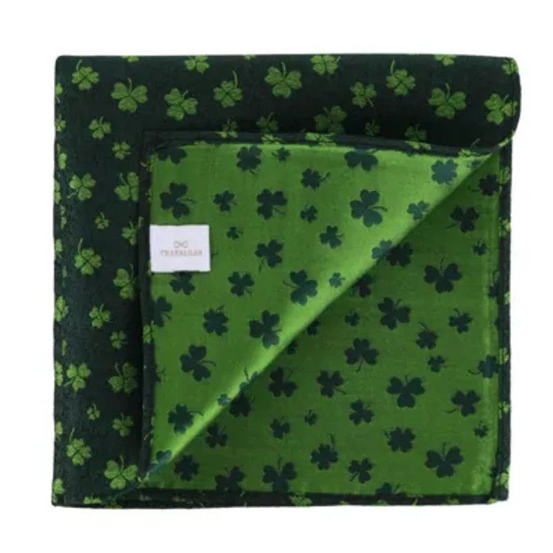 Shamrock Novelty Silk 12x12 Pocket Square