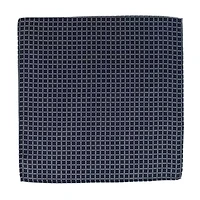Rowan Geometric Pattern 12x12 Silk Pocket Square