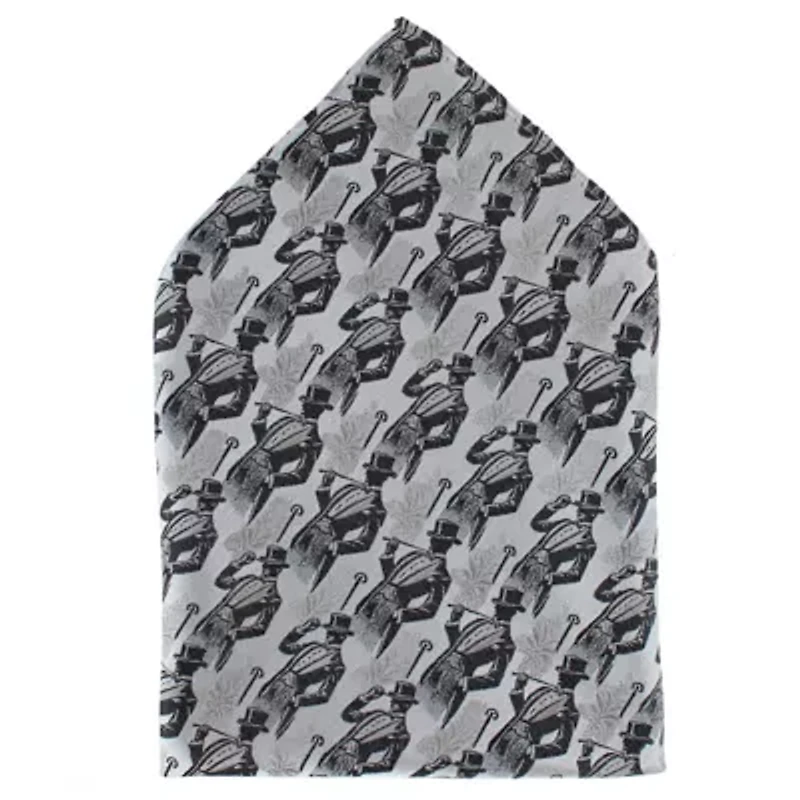 Ambrose Dapper Night 12x12 Silk Pocket Square