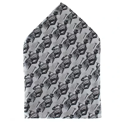 Ambrose Dapper Night 12x12 Silk Pocket Square
