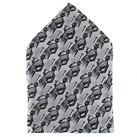 Ambrose Dapper Night 12x12 Silk Pocket Square