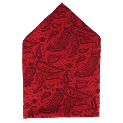 Banbury Tone on Tone Paisley 12 Inch Silk Pocket Square