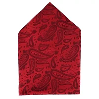 Banbury Tone on Tone Paisley 12 Inch Silk Pocket Square