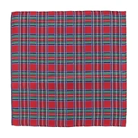 Nicholas Tartan Plaid Silk Pocket Square