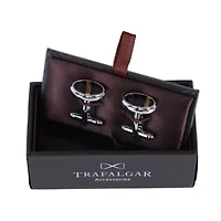 Raja the Tiger Eye Cufflinks (1 Pair)