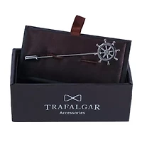 The Skipper Helm Novelty Lapel Pin