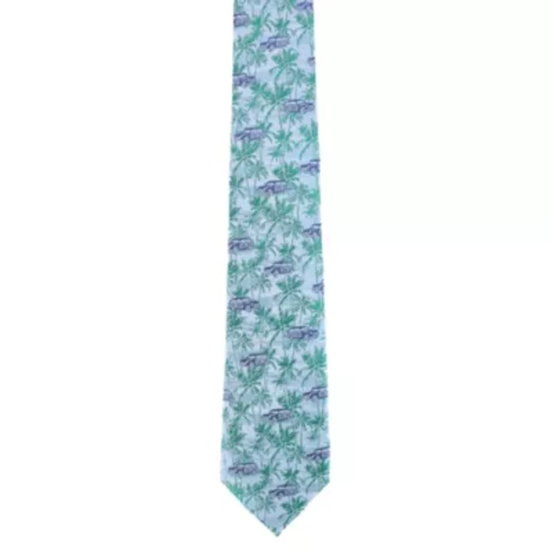 Vacation Dreams  Palm Tree Novelty Silk Necktie