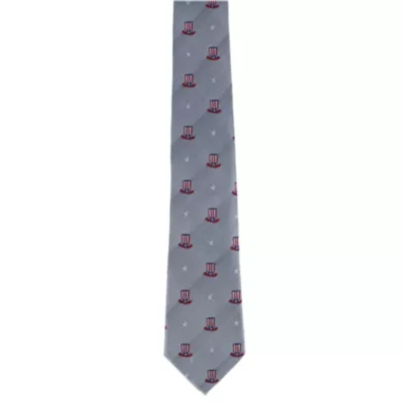 Uncle Sam Pride Silk Novelty Necktie