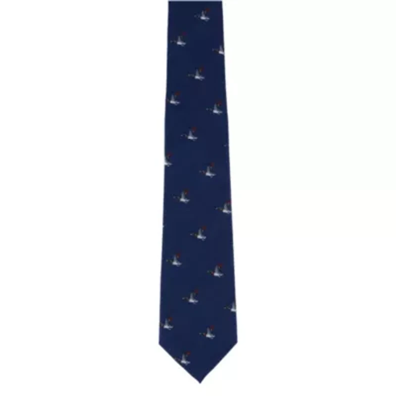 Drake the Mallard Duck Novelty Silk Necktie